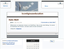 Tablet Screenshot of iccreligiouseducation.com